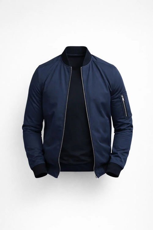 Daan | Heren Casual Mouwzak Kort Bomberjack