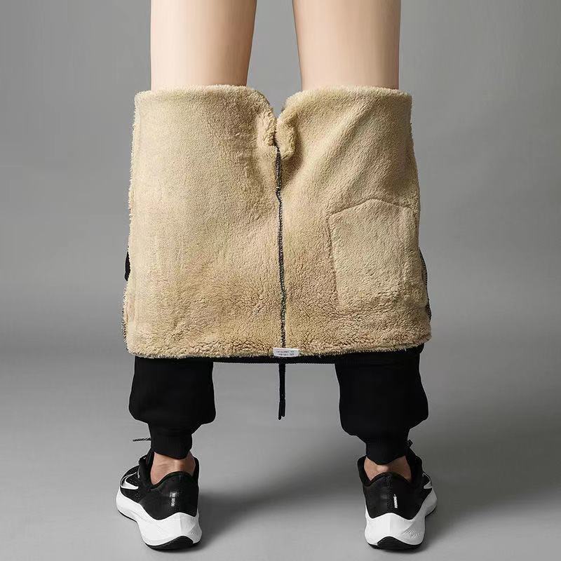 Daan | Heren Sportieve Gevoerde Ritszakken Elastische Taille Toelopende Joggingbroek