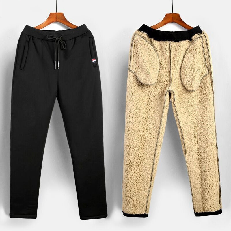 Daan | Heren Sportieve Gevoerde Ritszakken Elastische Taille Toelopende Joggingbroek