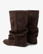 Eva | Dames Slouchy Instap Kniehoge Laars
