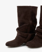Eva | Dames Slouchy Instap Kniehoge Laars