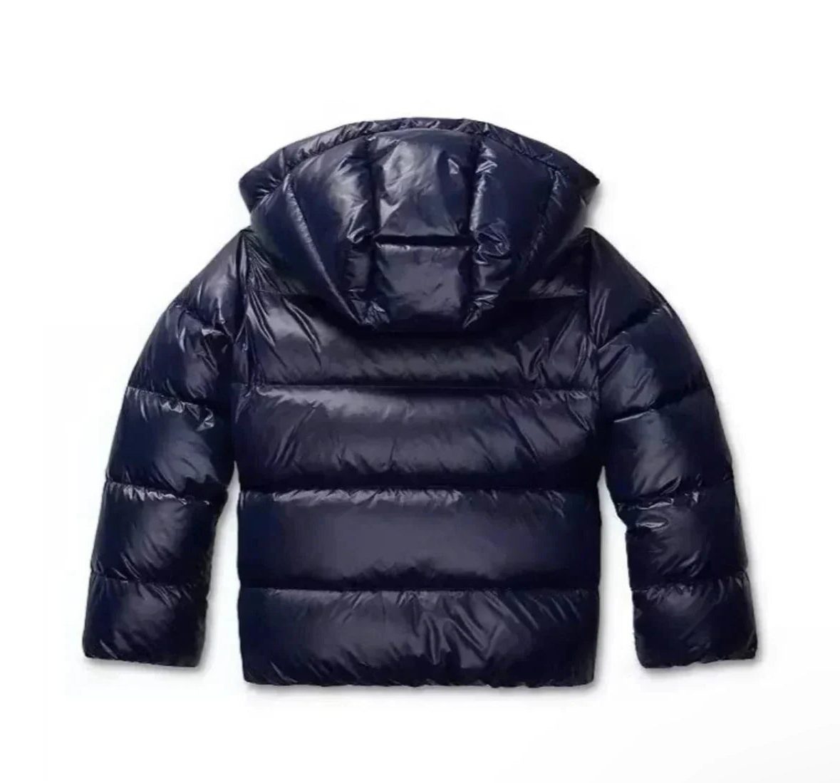 Lotte | Dames Glanzende Bontrand Capuchon Heuplang Puffer