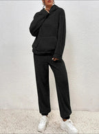 Noor | Dames Oversized Capuchon Kangoeroezak Lange Mouw Huispak