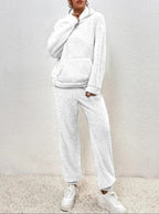 Noor | Dames Oversized Capuchon Kangoeroezak Lange Mouw Huispak