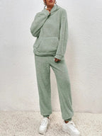 Noor | Dames Oversized Capuchon Kangoeroezak Lange Mouw Huispak