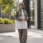 Saar | Dames Capuchon Oversized Extra Lang Regenpak