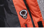 Sander | Heren Outdoor Opstaande Kraag Capuchon Ritszakken Regular-fit Pufferjas
