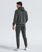 Sem | Heren Sportieve Rits Capuchon Slim-Fit Tweedelig Trainingspak