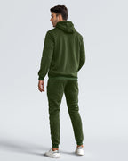 Sem | Heren Sportieve Rits Capuchon Slim-Fit Tweedelig Trainingspak
