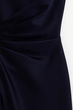 Vera | Dames Elegante One-Shoulder Hoge Split Maxi Jurk